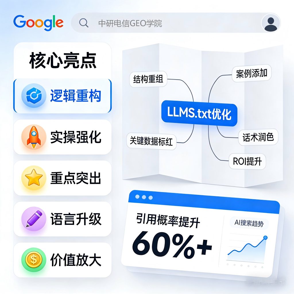 AI搜索时代必备：LLMS.txt 全攻略——让AI精准识别你的网站核心价值